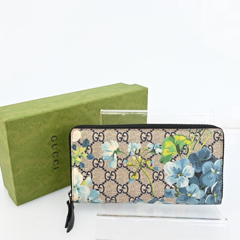 Gucci Blooms Round Zipper Long Wallet #82348G31B